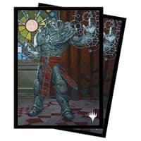 Dominaria United Karn, Living Legacy Standard Deck Protector sleeves for Magic (100-Pack) - Ultra Pro Card Sleeves - Card Sleeves card