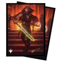 Dominaria United Jared Carthalion Standard Deck Protector sleeves for Magic (100-Pack) - Ultra Pro Card Sleeves - Card Sleeves card