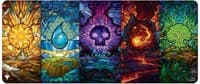 Dominaria United Stained Glass Land Medley Playmat for Magic: The Gathering (6ft) - Ultra Pro Playmats - Playmats card