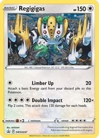 Regigigas - SWSH247 (Cosmos Holo) - SWSH: Sword & Shield Promo Cards - Pokemon card