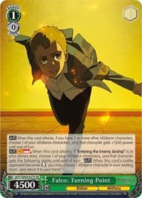 Falco: Turning Point (SR) - Attack On Titan: Final Season - Weiss Schwarz card