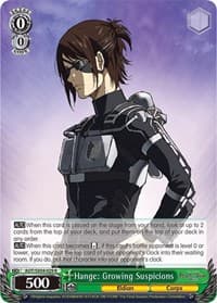 Hange: Growing Suspicions - Attack On Titan: Final Season - Weiss Schwarz card