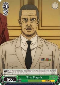 Theo Magath - Attack On Titan: Final Season - Weiss Schwarz card