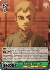 Falco: Running Errands - Attack On Titan: Final Season - Weiss Schwarz card