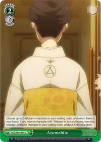 Azumabito - Attack On Titan: Final Season - Weiss Schwarz card