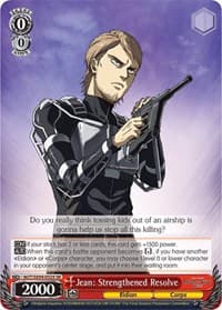 Jean: Strengthened Resolve (SR) - Attack On Titan: Final Season - Weiss Schwarz card