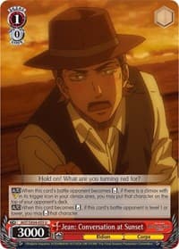 Jean: Conversation at Sunset - Attack On Titan: Final Season - Weiss Schwarz card