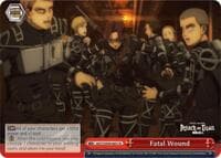 Fatal Wound - Attack On Titan: Final Season - Weiss Schwarz card