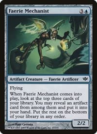 Faerie Mechanist - Conflux - Magic: The Gathering card