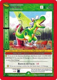 Mini T-Rex - UFO: First Edition Spoiler Pack - MetaZoo card
