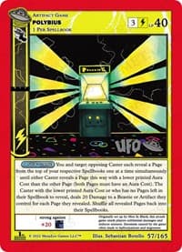 Polybius - UFO: First Edition Spoiler Pack - MetaZoo card