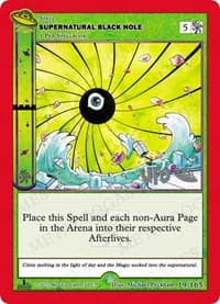 Supernatural Black Hole - UFO: First Edition Spoiler Pack - MetaZoo card