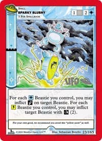 Sparky Slushy - UFO: First Edition Spoiler Pack - MetaZoo card