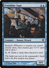 Frontline Sage - Conflux - Magic: The Gathering card