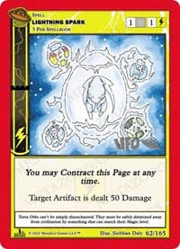 Lightning Spark - UFO: First Edition Spoiler Pack - MetaZoo card