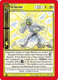 Tin Foil Suit - UFO: First Edition Spoiler Pack - MetaZoo card