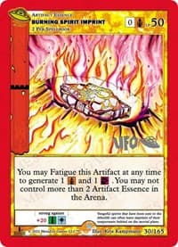 Burning Spirit Imprint - UFO: First Edition Spoiler Pack - MetaZoo card