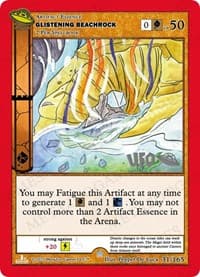 Glistening Beachrock - UFO: First Edition Spoiler Pack - MetaZoo card