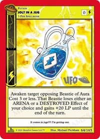 Jolt In a Jug - UFO: First Edition Spoiler Pack - MetaZoo card