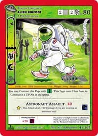 Alien Bigfoot - UFO: First Edition Spoiler Pack - MetaZoo card
