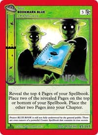 Bookmark Blue - UFO: First Edition Spoiler Pack - MetaZoo card