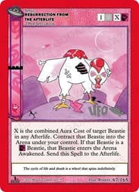 Resurrection From The Afterlife - UFO: First Edition Spoiler Pack - MetaZoo card