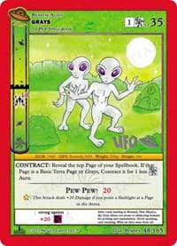Grays - UFO: First Edition Spoiler Pack - MetaZoo card