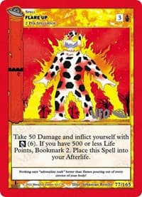 Flare Up - UFO: First Edition Spoiler Pack - MetaZoo card