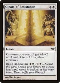 Gleam of Resistance - Conflux - Magic: The Gathering card