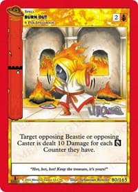 Burn Out - UFO: First Edition Spoiler Pack - MetaZoo card