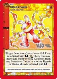 Merging Flames - UFO: First Edition Spoiler Pack - MetaZoo card