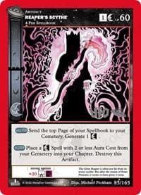 Reaper's Scythe - UFO: First Edition Spoiler Pack - MetaZoo card