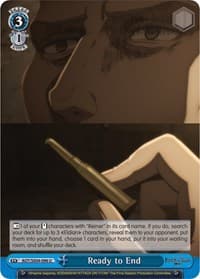 Ready to End - Attack On Titan: Final Season - Weiss Schwarz card