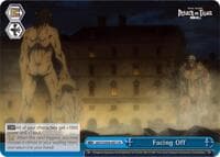 Facing Off - Attack On Titan: Final Season - Weiss Schwarz card