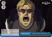 Spinal Fluid Activation - Attack On Titan: Final Season - Weiss Schwarz card