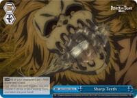 Sharp Teeth - Attack On Titan: Final Season - Weiss Schwarz card
