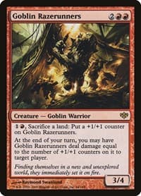 Goblin Razerunners - Conflux - Magic: The Gathering card