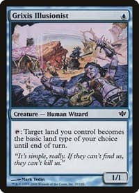 Grixis Illusionist - Conflux - Magic: The Gathering card