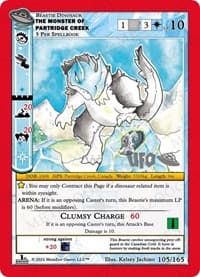 The Monster of Partridge Creek - UFO: First Edition Spoiler Pack - MetaZoo card