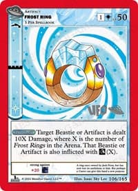 Frost Ring - UFO: First Edition Spoiler Pack - MetaZoo card