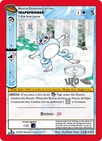 Trapspringer - UFO: First Edition Spoiler Pack - MetaZoo card