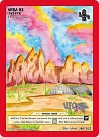 Area 51 (Desert) - UFO: First Edition Spoiler Pack - MetaZoo card