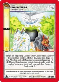 Peace Offering - UFO: First Edition Spoiler Pack - MetaZoo card