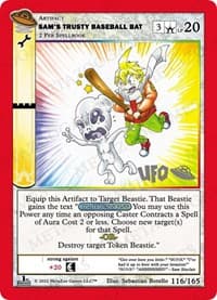 Sam's Trusty Baseball Bat - UFO: First Edition Spoiler Pack - MetaZoo card