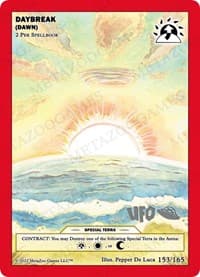 Daybreak (Dawn) - UFO: First Edition Spoiler Pack - MetaZoo card