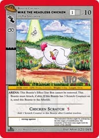 Mike the Headless Chicken - UFO: First Edition Spoiler Pack - MetaZoo card
