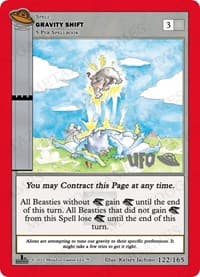 Gravity Shift - UFO: First Edition Spoiler Pack - MetaZoo card