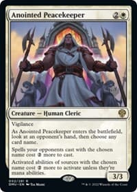 Anointed Peacekeeper - Promo Pack: Dominaria United - Magic: The Gathering card
