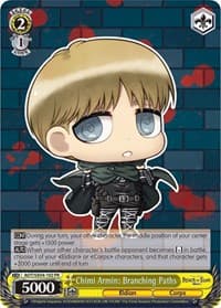 Chimi Armin: Branching Paths - Attack On Titan: Final Season - Weiss Schwarz card