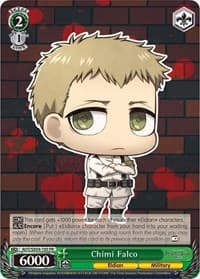 Chimi Falco - Attack On Titan: Final Season - Weiss Schwarz card